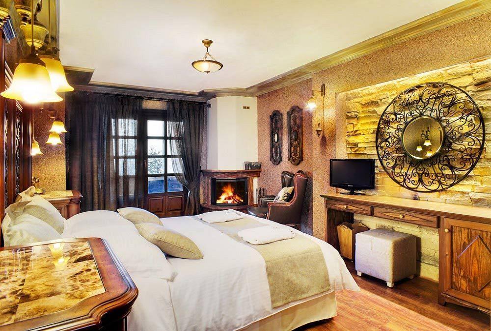 AROMA DRYOS SPA&ECO Hotel Metsovo Exterior foto